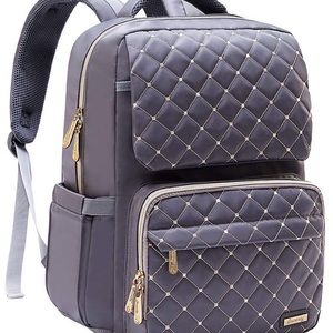 Bamomby Diaper Bag Backpack Gray